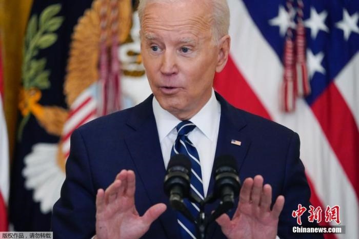 資料圖：美國總統(tǒng)拜登。