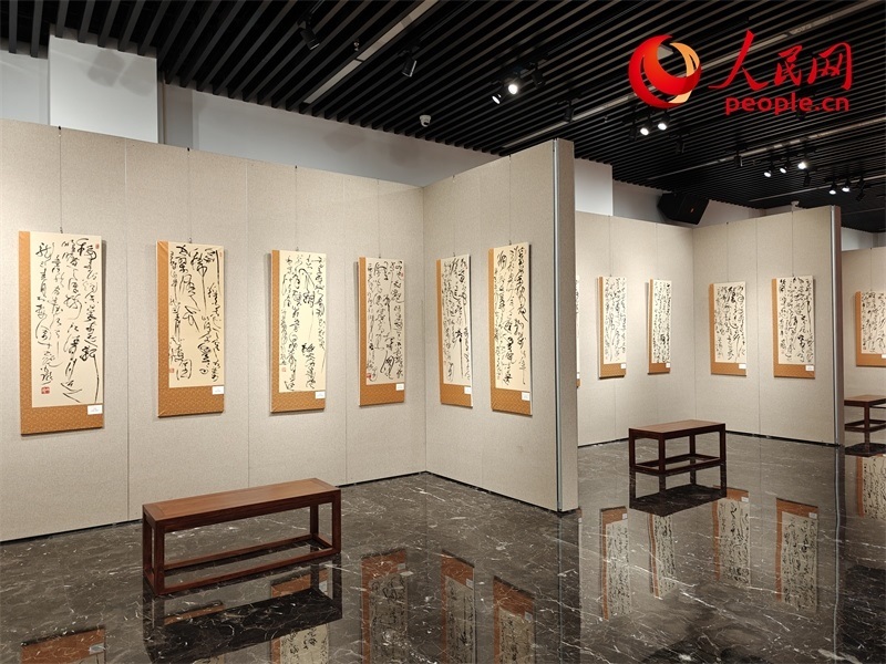 展廳現(xiàn)場。人民網(wǎng)記者 韋衍行攝