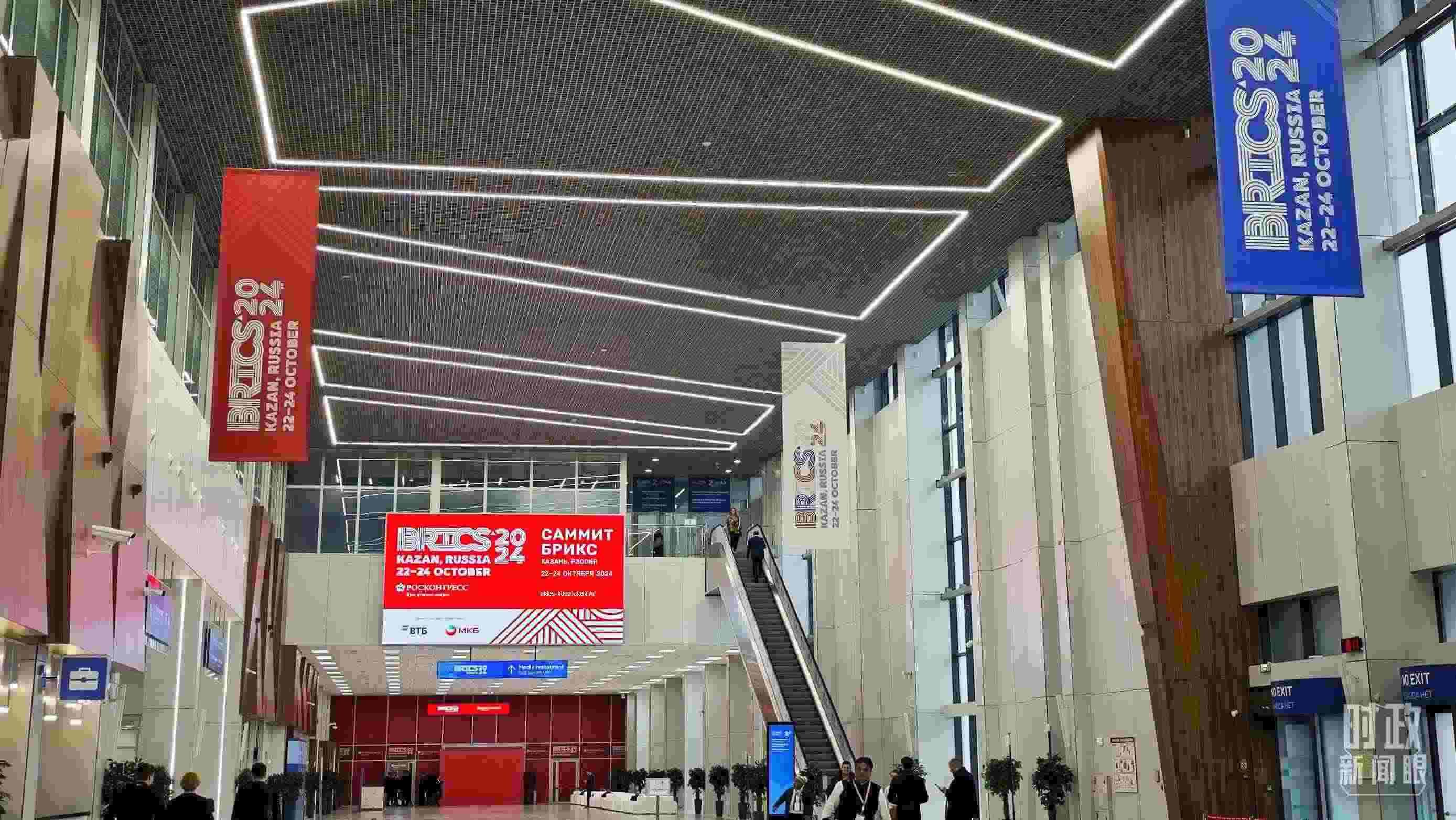 △ 喀山會(huì)展中心。（總臺(tái)記者高鑫翼拍攝）